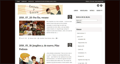Desktop Screenshot of lecturaylocura.com